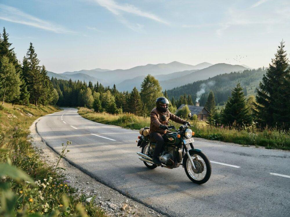 Ceny paliwa w Rumunii przy motocyklu