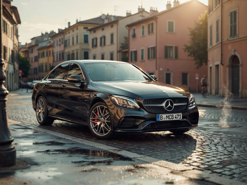 Mercedes C W206 przód