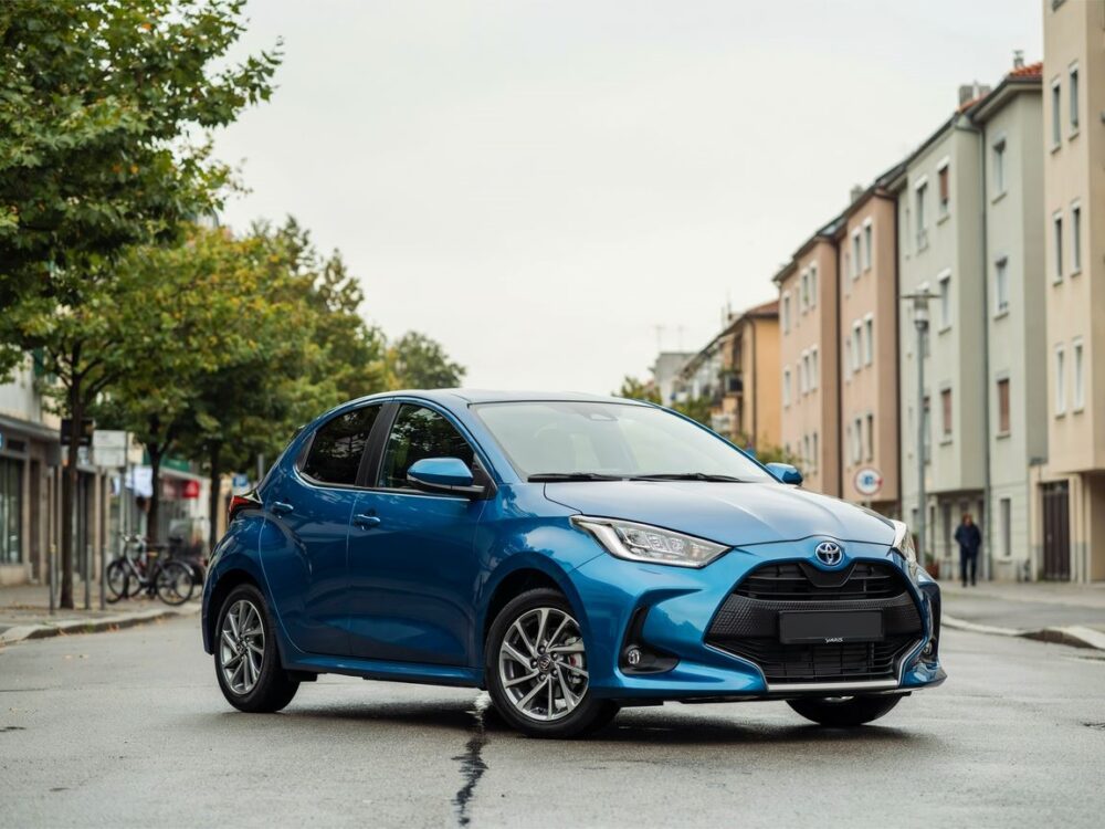 Nowoczesne światła LED w Toyota Yaris