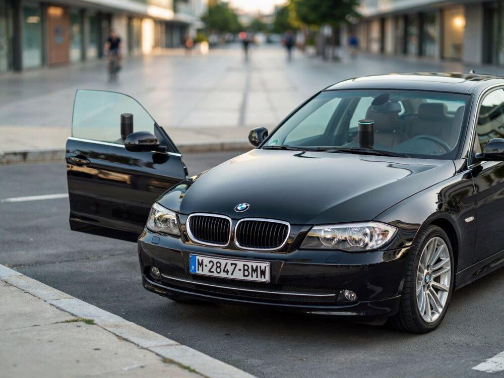 Panel sterowania zestawu głośnomówiącego BMW E90