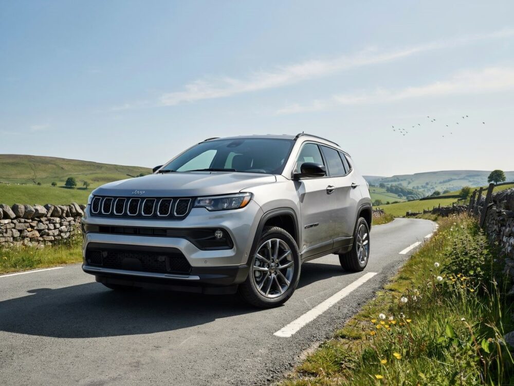 Suv Jeep Compass w ruchu