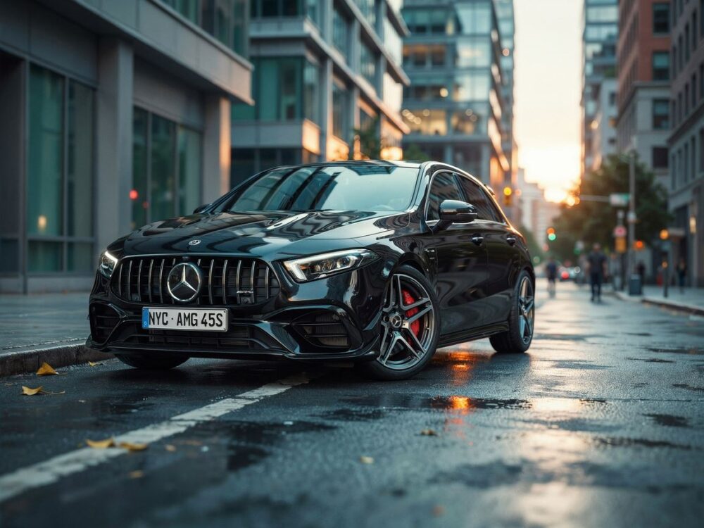 Wnętrze MercedesAMG A45s