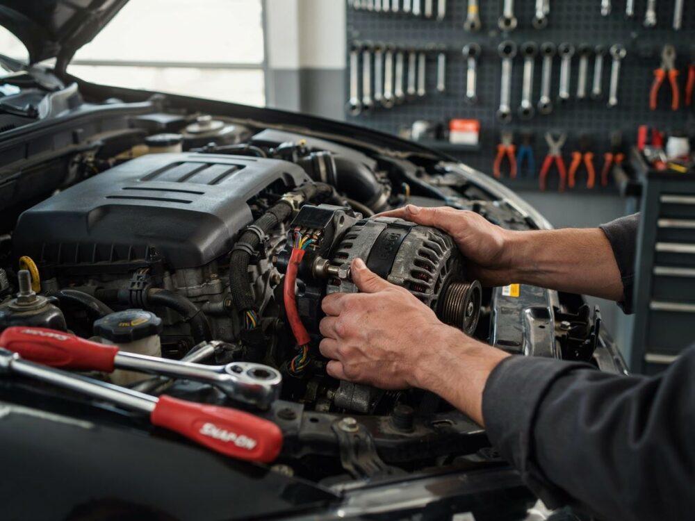 alternator samochodowy