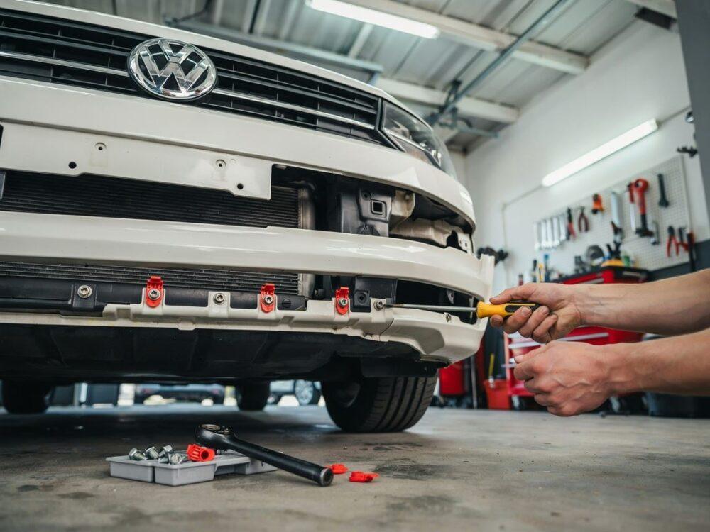 części zderzaka vw t5