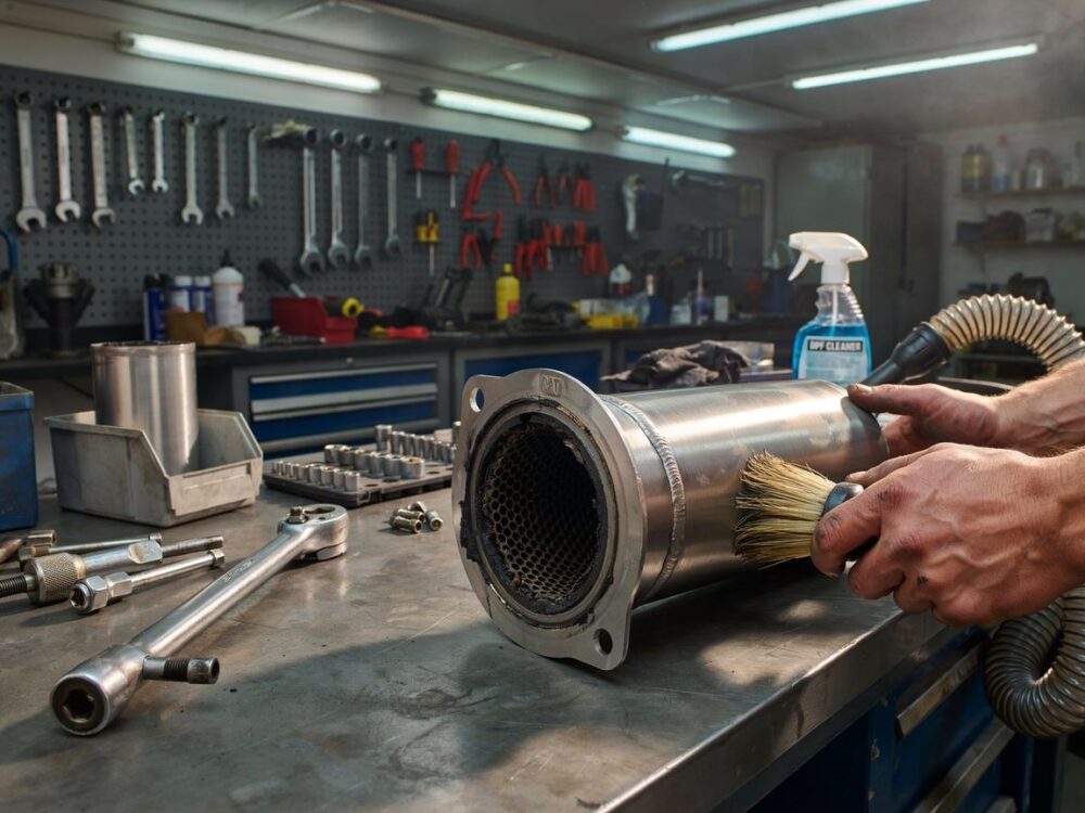 czyszczenie filtra DPF