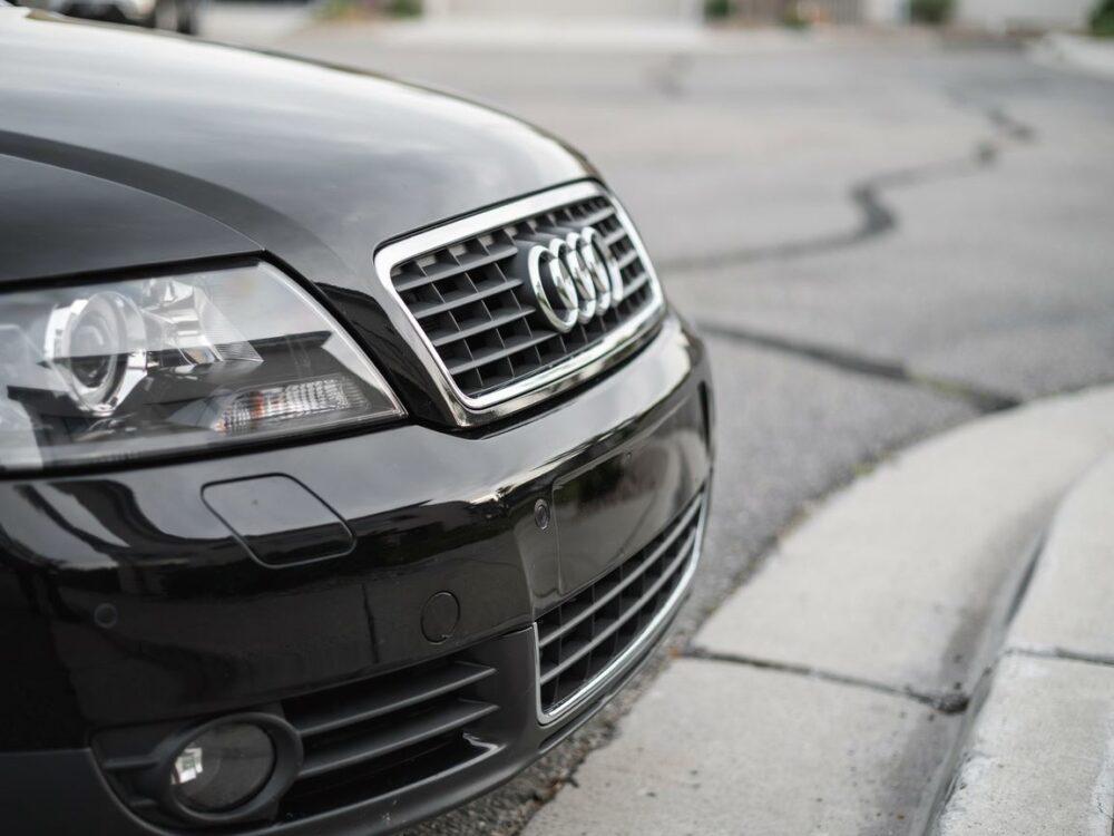 detal zderzaka Audi A6 C6