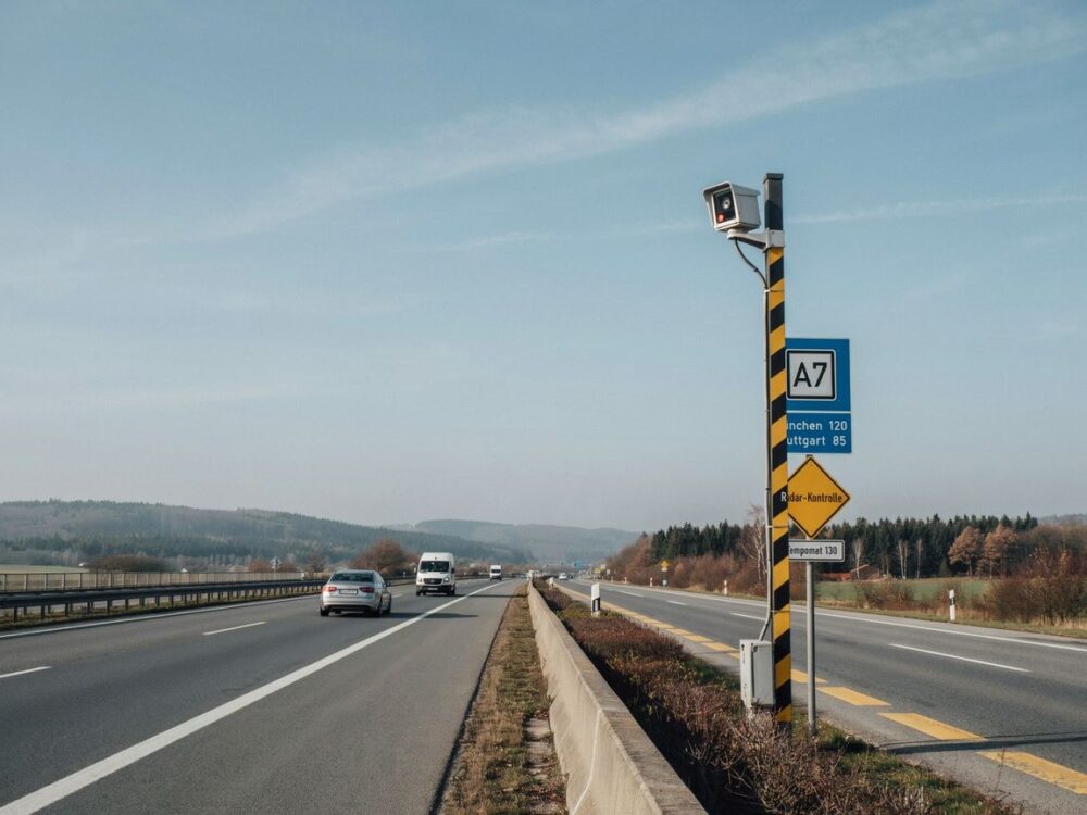 Fotoradary w Niemczech na autostradzie mapa 2026 – gdzie są, jak je rozpoznać i uniknąć mandatów