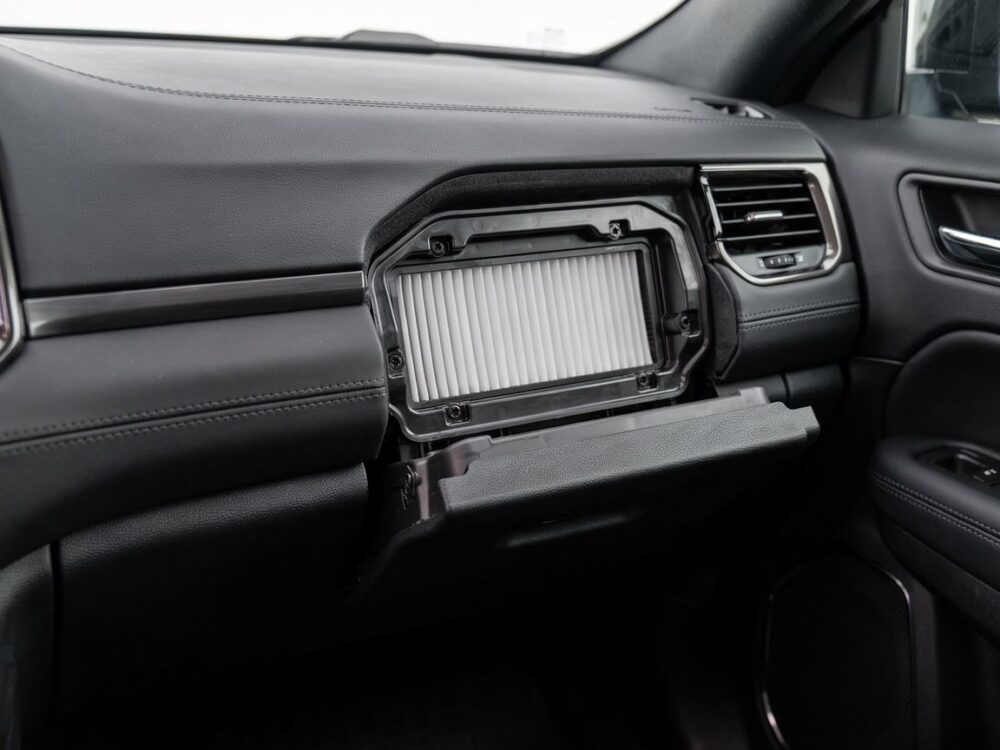 komora filtra kabinowego Jeep