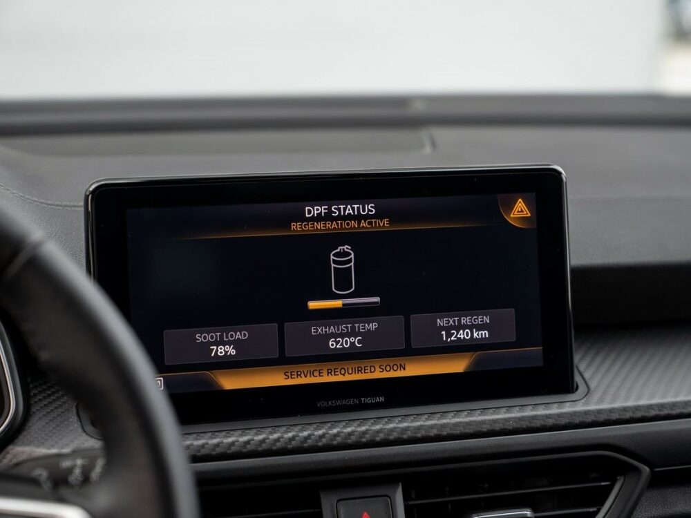 monitor parametrów DPF