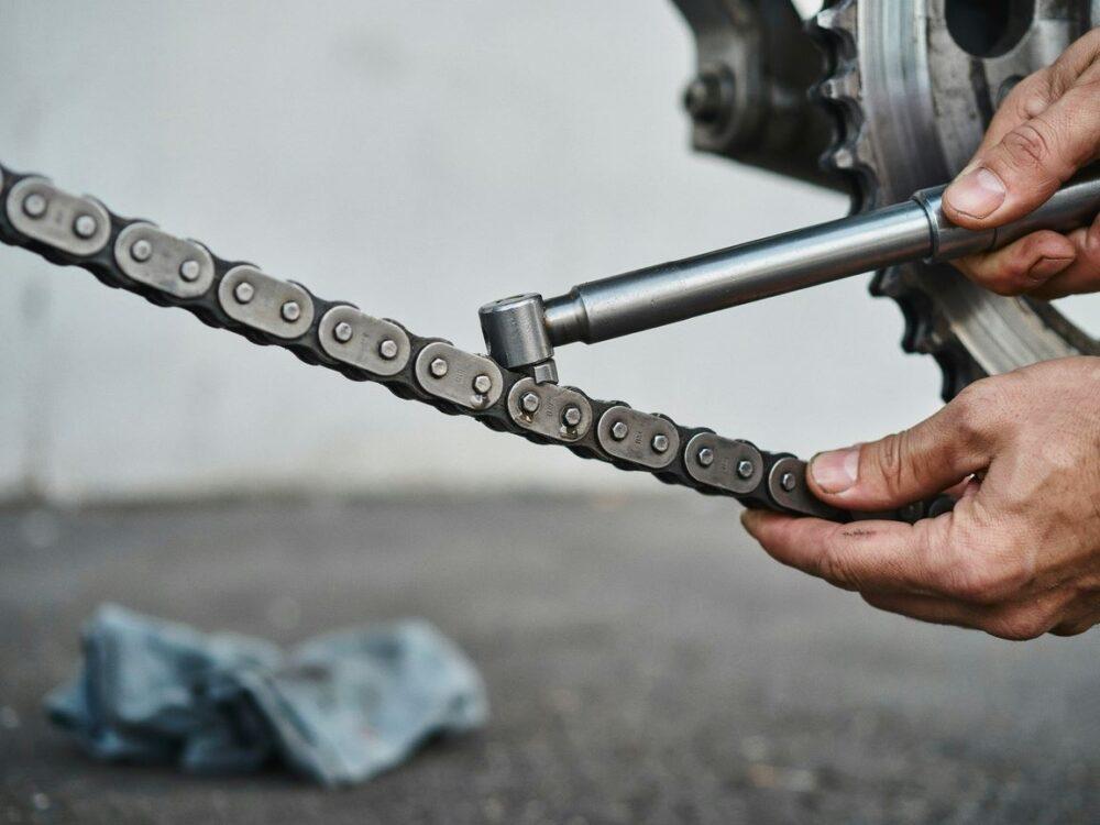 motocyklowy łańcuch