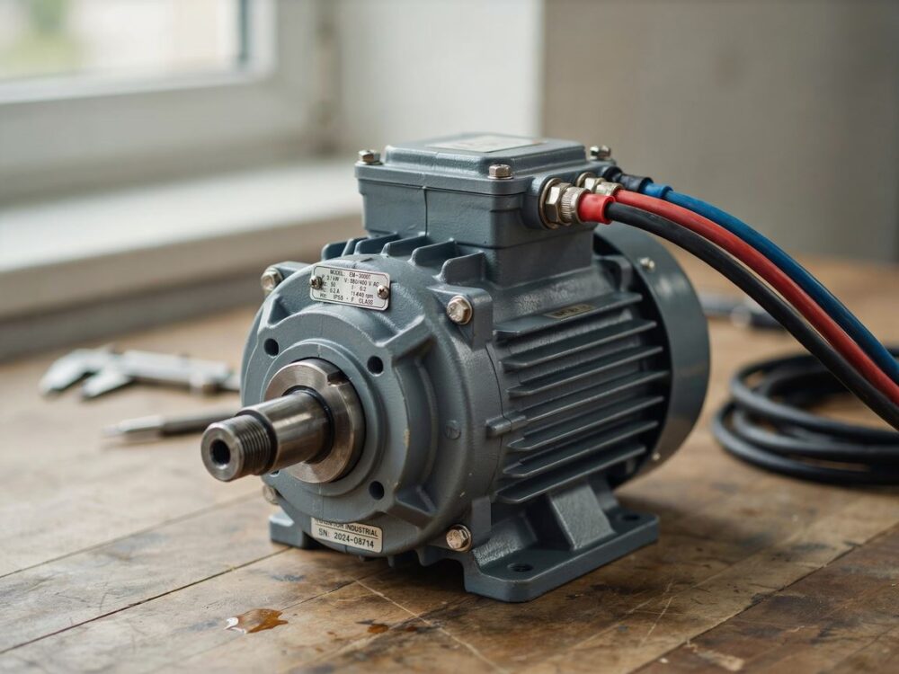 wykres zużycia energii silnika 3 kW
